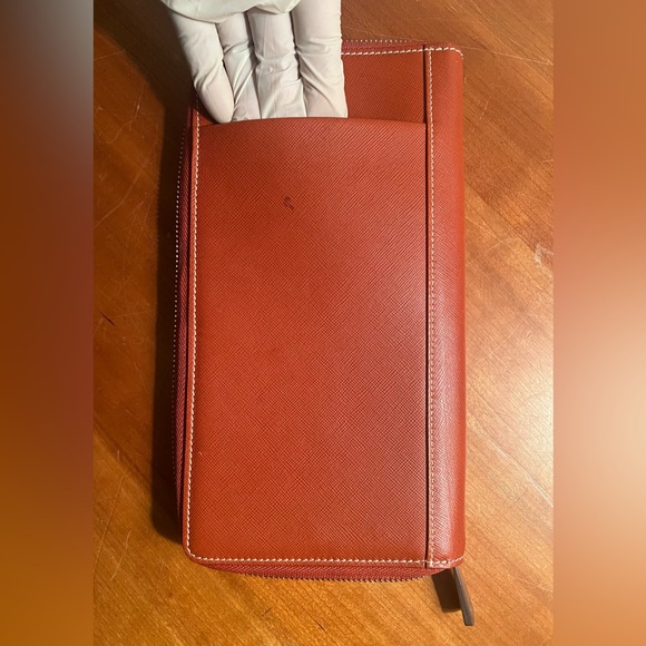 TechnoMarine Genuine Leather “Made in Italy” Zip Around Regular Size Folio 🇮🇹 - Picture 10 of 14